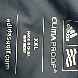 Adidas grey  windbreaker